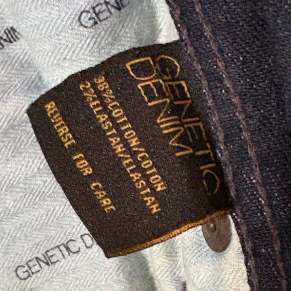 Genetic Denim The Raquel Mid-Rise Cigarette Skinny Jeans Dark Stretch 28 - Picture 9 of 9